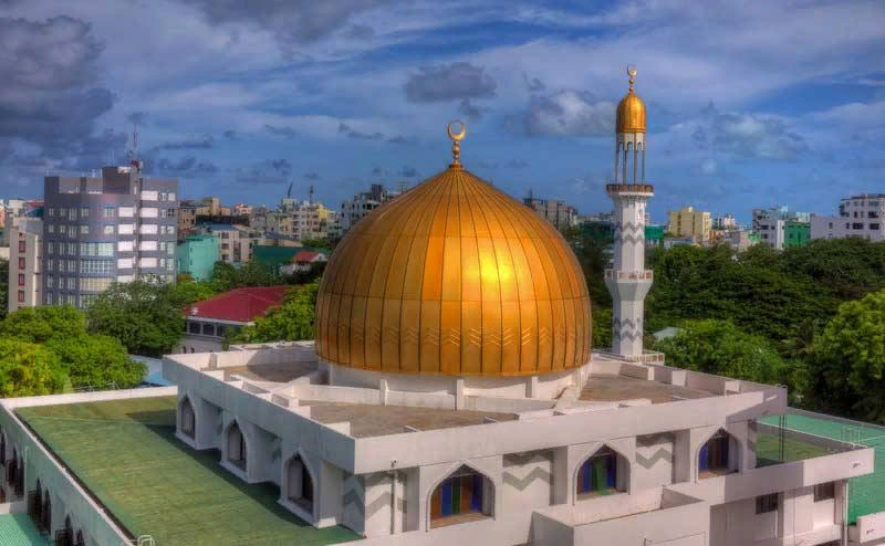 المسجد الكبير فى المالديف 