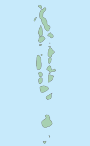 خريطة جزرالمالديف